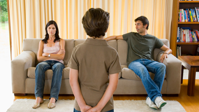 South Carolina father practicing healthy co-parenting after separation